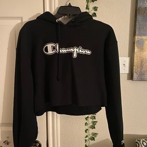 Cropped Champion Hoodie